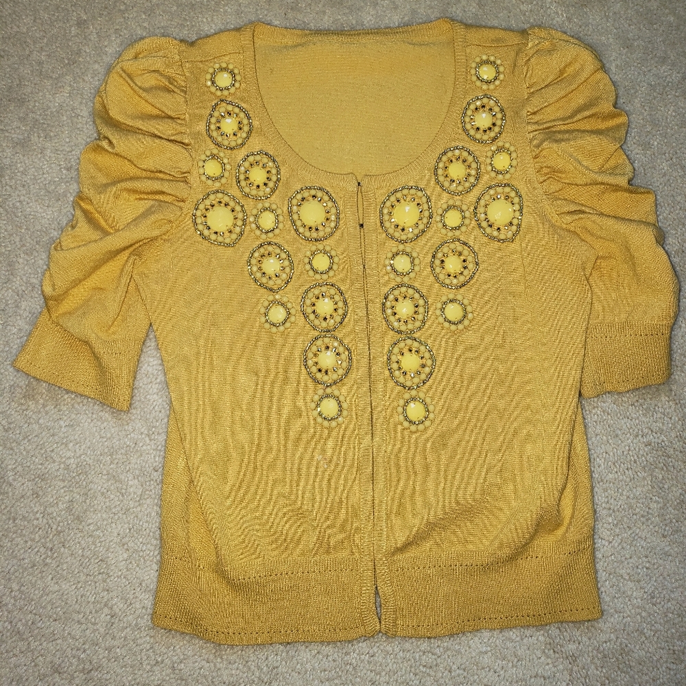 Bedazzled Jewel Sweater
